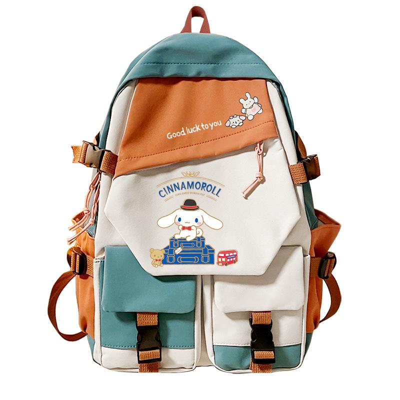 Cute Puppy Cartoon Printed Leisure Travel Bag, Primary And Secondary School Backpack