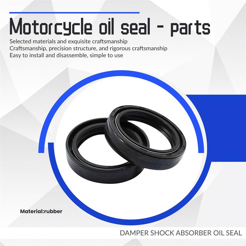 look-Motorcycle Front Fork Dust Seal and Oil Seal 37X50X11 for RM85 Turbo TU250 GZ250 GS550 VS700 GS750 RM XN