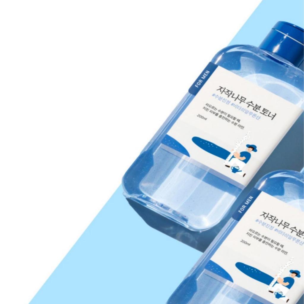 ROUNDLAB LAB For Men Birkensaft Feuchtigkeitsspendender Toner 200ml + Creme 75ml