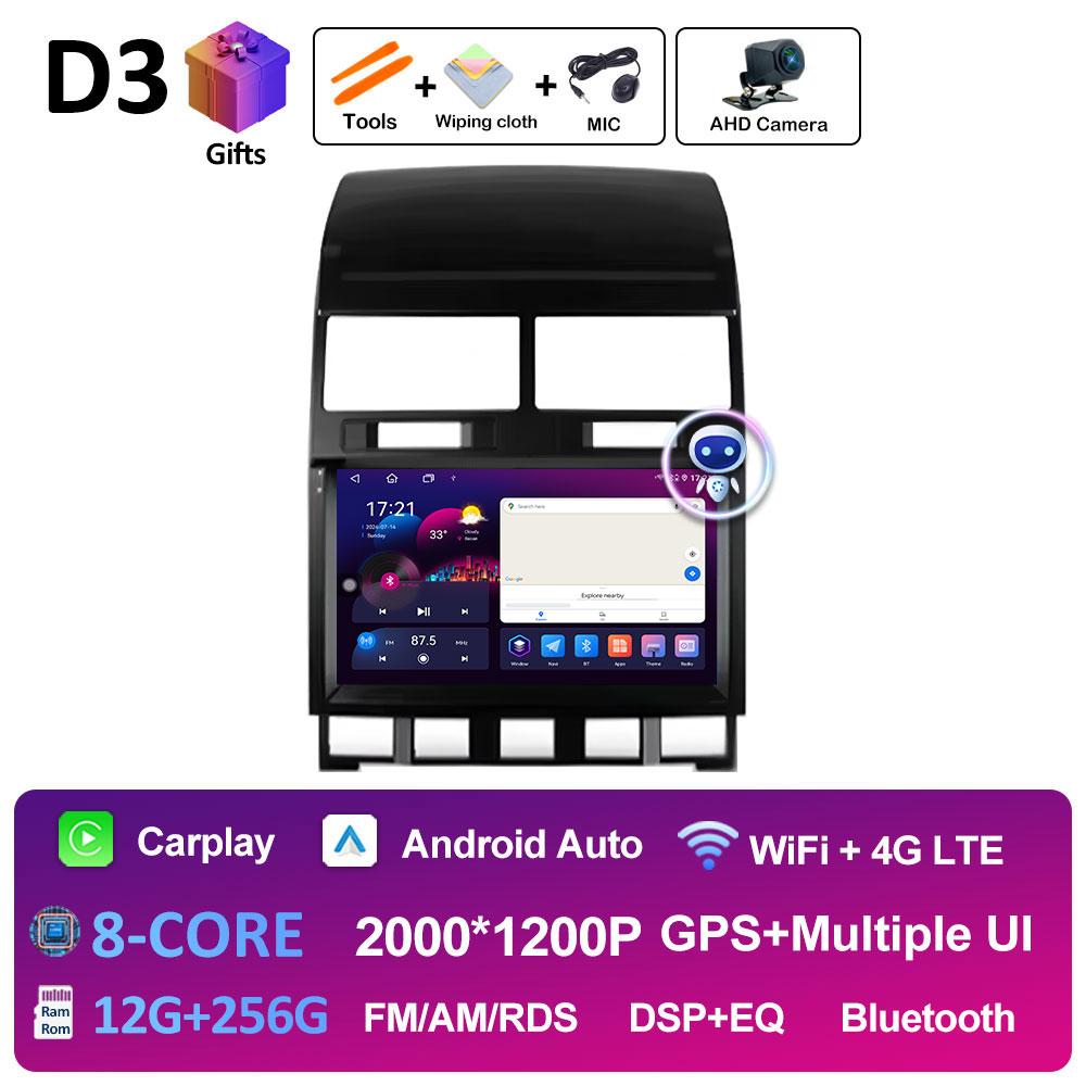 Wireless Carplay For Volkswagen Touareg GP 2002 2003 2004 2005 2006 2007 - 2010 Android Intelligent System Bluetooth Accessories