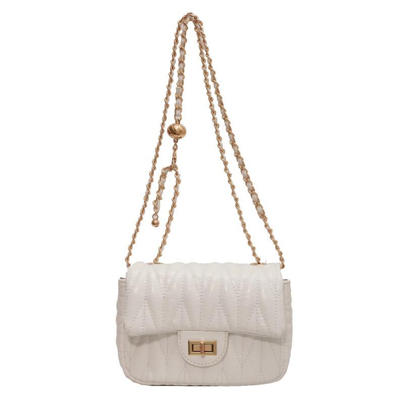 Fashion Sense Rhombus Chain Bag Niche Design Small Bag Women's New Women's Simple Trendy Fashion Messenger Bag