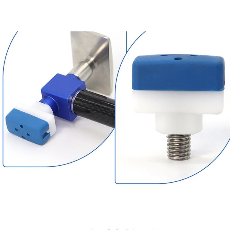 Interchangeable Leveling Hammer Tip  3 Hardness option  8mm  Thread Suitable for Dents Repair pen  Fine surfaces  Finishing