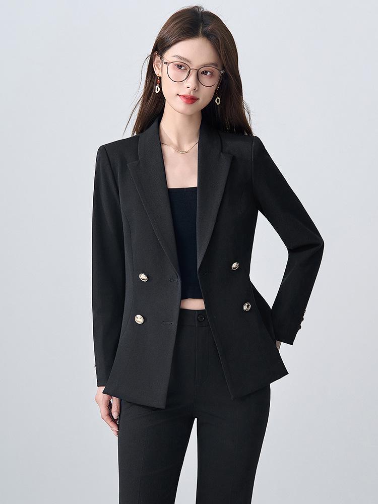 Set Costum Profesional de Înaltă Calitate pentru Femei pentru Recepționiste, Profesori și Personal de Salon - Slim Fit și la Modă