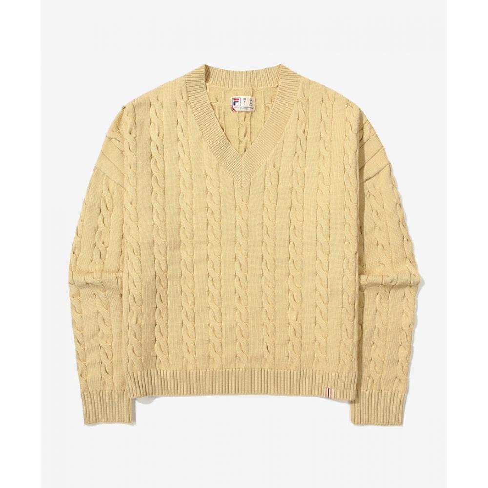 

FILA CASA FILA V-образный вырез трикотаж FS2STG3391FLBE