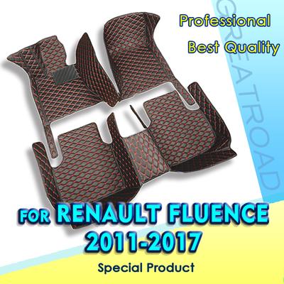 Tapis de Sol de Voiture Pour Renault Fluence 2011 2012 2013 2014 2015 2016 2017 Tapis de Pieds Auto Couverture de Tapis Automobile accessoires