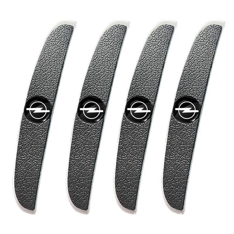 For Opel crosa d astra h insignia astra j zafira b mokkaastra vivaro astra g 4pcs Car Door Edge Anti Scratch Collision Protection Strip Stickers