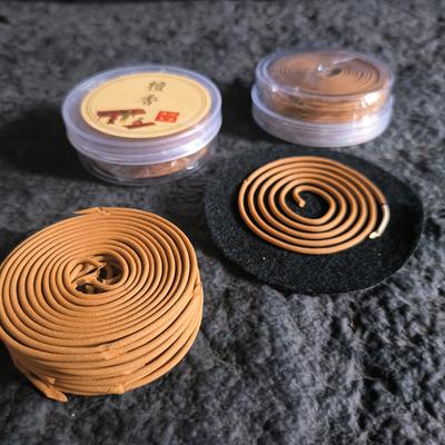 Bobinas de Incienso de Sándalo de 4 Horas 20 Placas Individuales Lavanda Eliminar Olores Incienso en Bobina Aromas para el Hogar