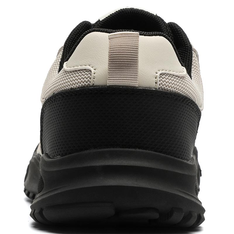 Fashion High Quality Leather Hiking Shoes Durable Outdoor Sport Men Trekking Leather Shoes Lace-Up Climbing Hunting Sneakers