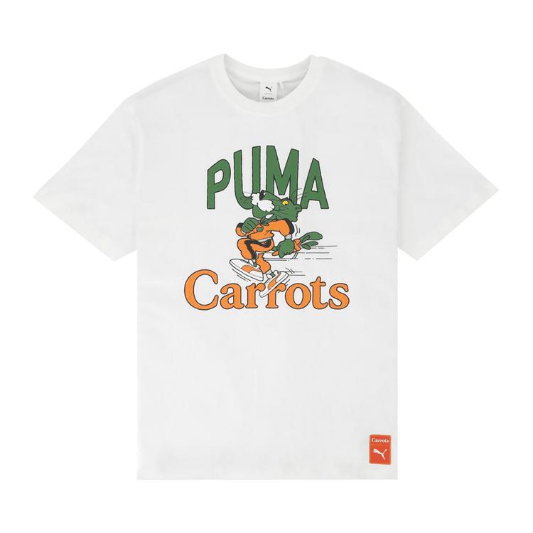 

Puma x Carrots Graphic Tee Puma White Unisex Tops 627443-02 L