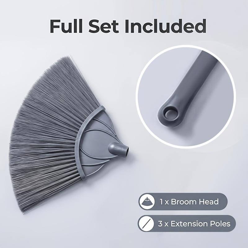 Long Handle Ceiling Duster Broom Roof Wall Cobweb Dust Removal Tool Home Cleaning Brush