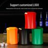 Sturdy Frosted Hexagonal Dice Shaker Cup for Bar or Nightclub
