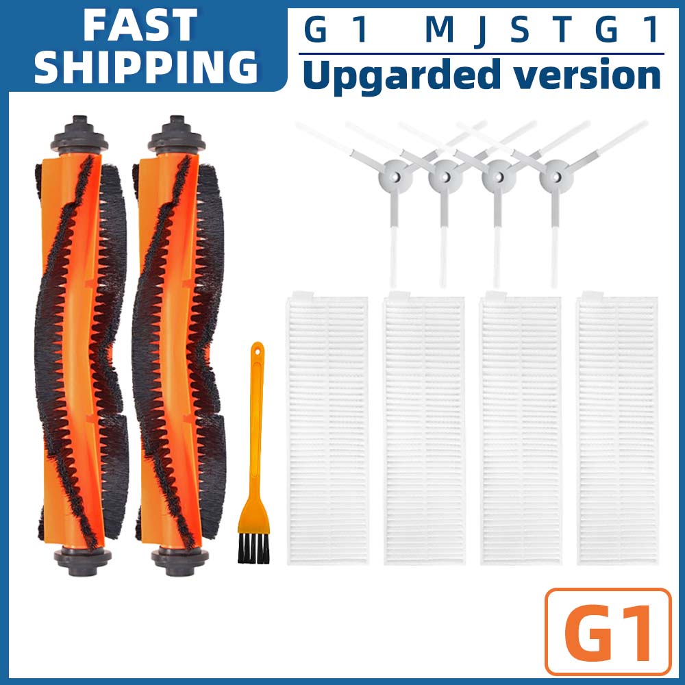 Compatible For Xiaomi Mijia G1 MJSTG1 SKV4136GL Mi Robot Vacuum Mop Essential Spare Part Main Side Brush Hepa Filter Mop Pad