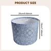 Drum Lamp Shade Only Lampshade Retro Design Blue Cloth Floor/Table/Hanging Round