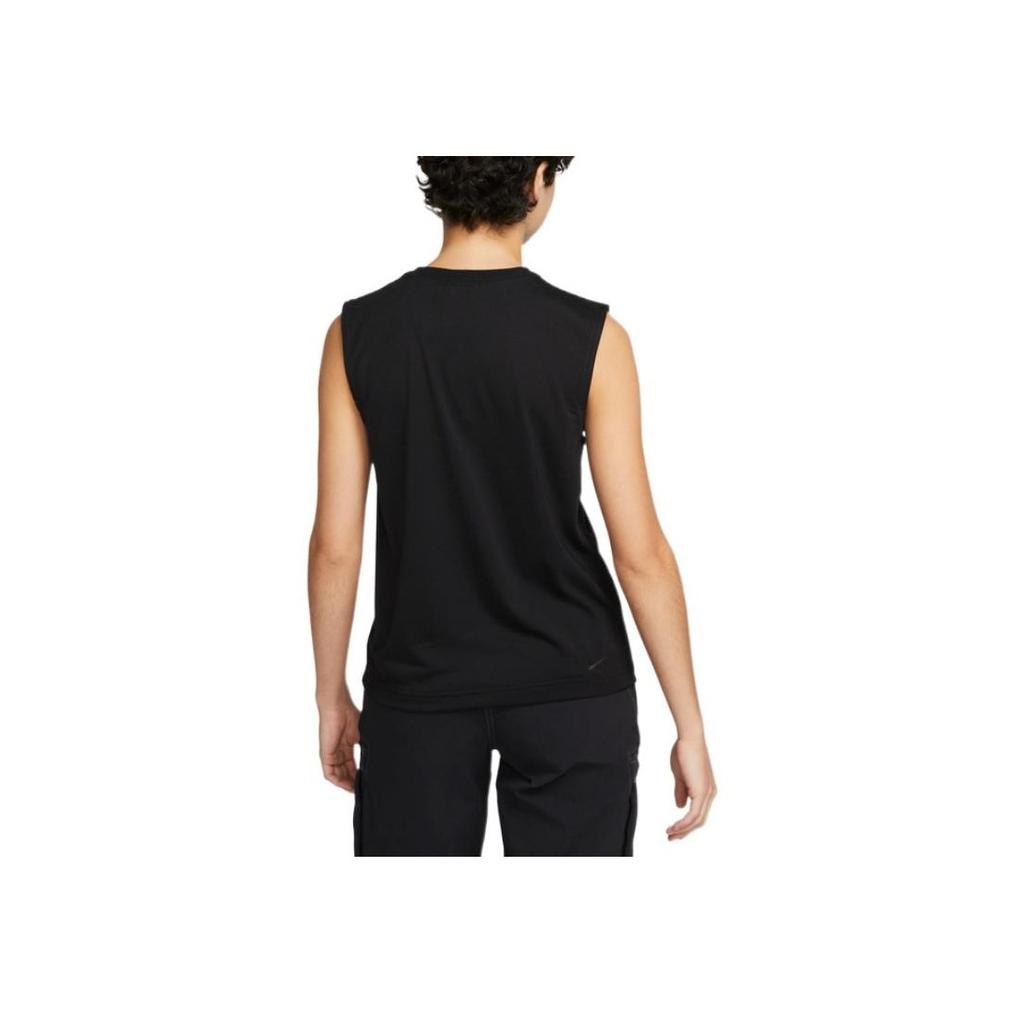 Nike ACG Series Logo Print Crew Neck Sleeveless Vest Women Tops Black DO9272-010