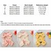 Cartoon Printed Four-Legged Dog Pajamas Belly-Hugging Dog Home Clothing Pet Casual Wear  Home Wear