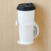 Portable Purpose Cup Holder Adhesive Mount Design For Car Office Home Strong ABS Construction Space Saving Organizer