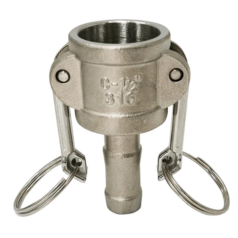 Stainless Steel Snap-on Quick Connector 1.2 inch (DN32)