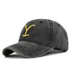 Embroidered baseball cap distressed embroidered peaked cap ponytail cap sunshade wide brim ponytail baseball cap
