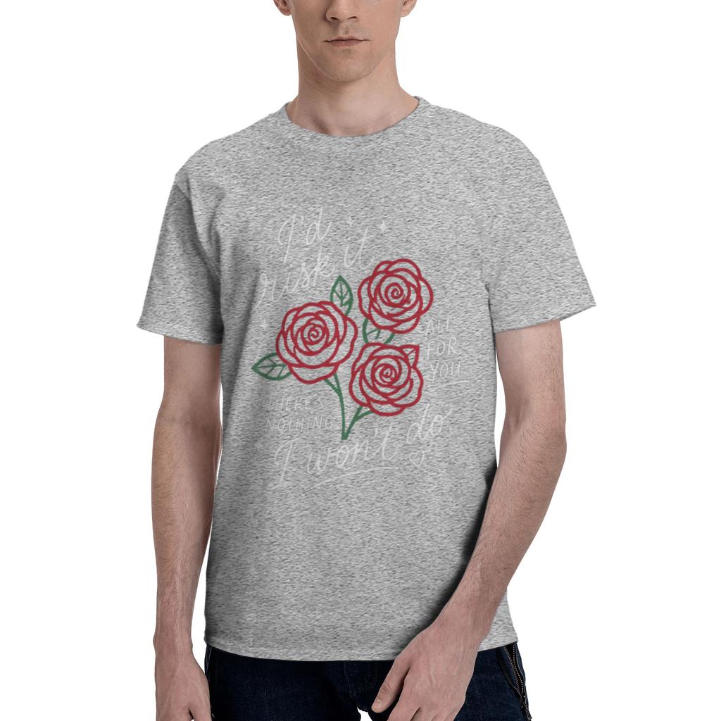Custom Bruno Mars Vibes For Unisex Pure Cotton Tshirt Fashion Tee Short Sleeve Tshirts Slim Fit