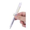 Press The Neutral Pen Matte White Pen 0.5mm Student Exam Question Brush Pen Transparent Ins Style High Value Ballpoint Pen