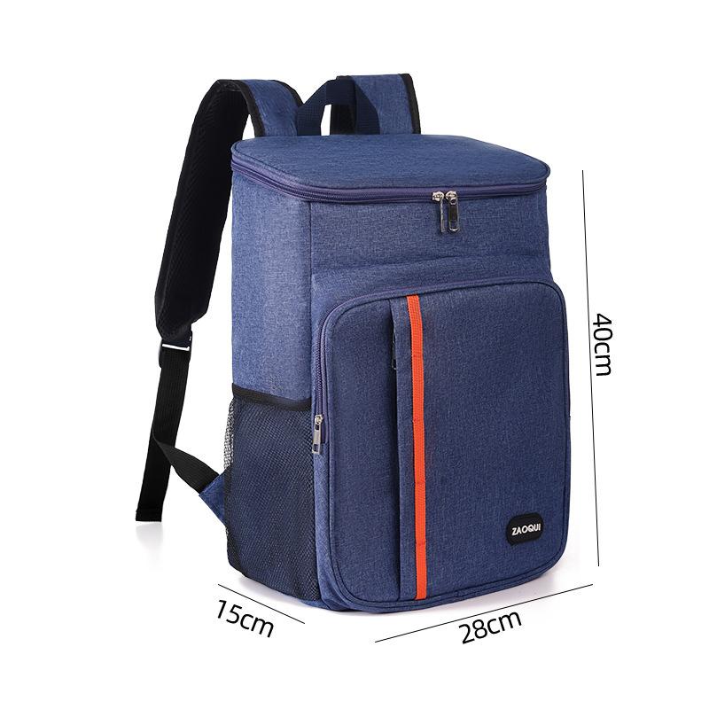 

Рюкзак для пикника, Сумка-изолятор на плечо, Уличная сумка-холодильник, Рюкзак с утолщенной изоляцией, Герметичная сумка для пикника синий