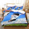 Anime Captain Tsubasa Bedding Set For Bedroom Soft Modern Bedspreads Comefortable Kids Duvet Cover Quilt Cover And Pillowcase
