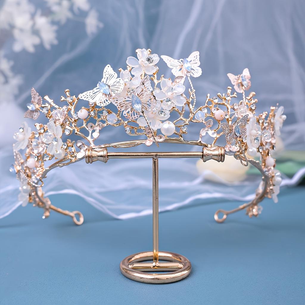Butterfly Crown Ball Party Festival Cosplay Crown Runway Headpiece