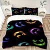 3pcs Halloween Pumpkins Bedding Set, Breathable and Soft, Suitable for All Seasons, Ideal for Home Use, Suitable for Bedroom Decor 21162