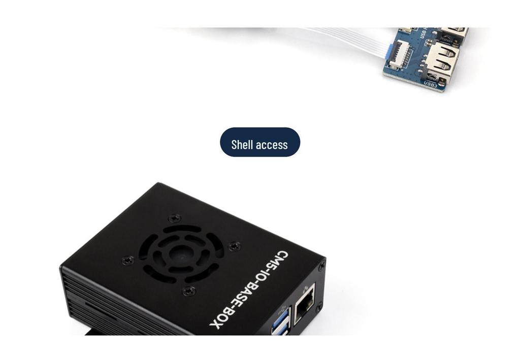 Raspberry Pi Compute Module 5 Mini Expansion Board Type B (Waveshare Basic)