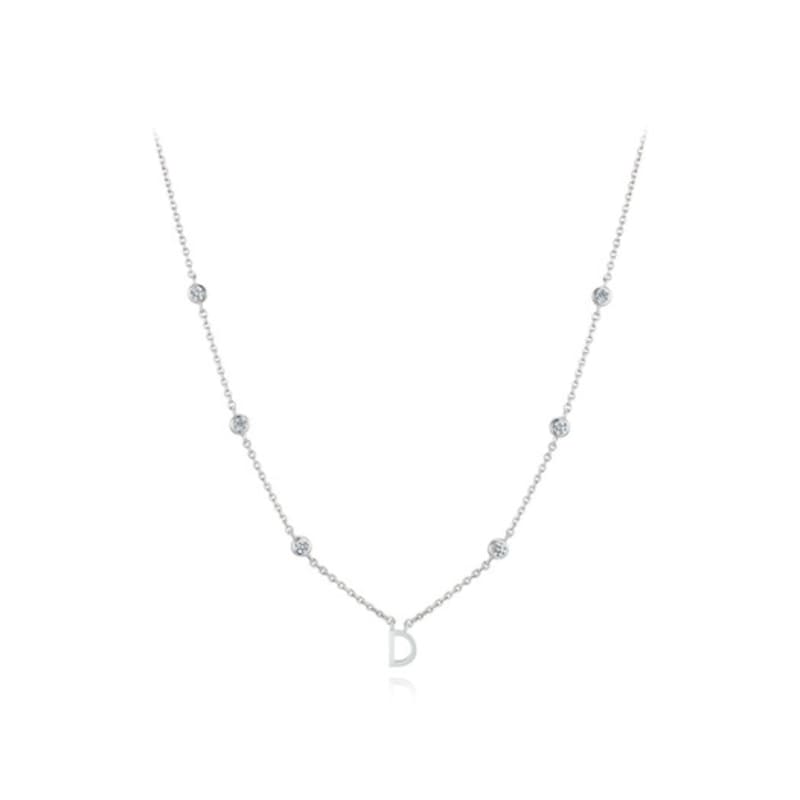 DIDIER DUBOT Miss Do Silver Necklace JDRNT3F84ZC