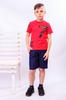 Summer Boys’ Clothing Set – Lightweight T-Shirt & Practical Denim Shorts, Summer, 6105-075-33 HC
