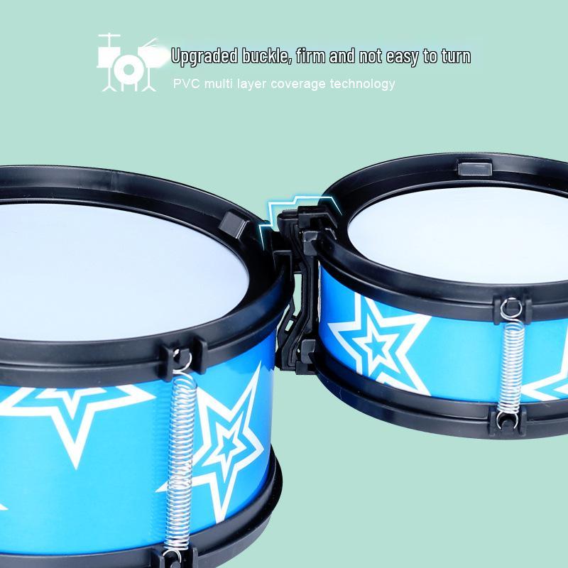 Kids' Jazz Drum Set - Beginner Percussion Instrument Toy
