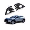 Front Fog Light Cover Trim Stickers For Toyota Corolla Cross Abs Carbon Fiber Car External Accessories Styling