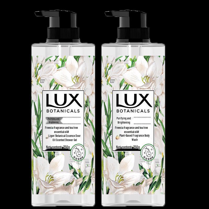 LUX Plant Essential Oil Freesia Scent Shower Gel