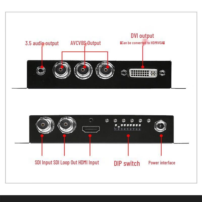 TCHD Video SDI HDMI Multi-Format HD Video Converter