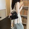 Schoolbag Premium Plaid Niche Women's Backpack 1011 New Commuter Versatile Backpack Mini Small School Bag Crossbody Bag