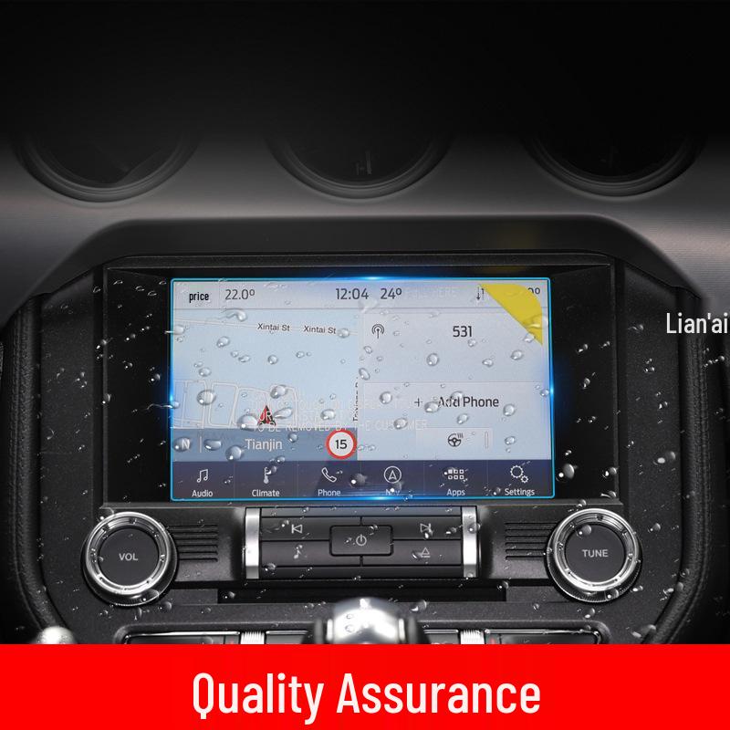 Ford Explorer & Mustang Displayschutzfolie, 25-teiliges Navigations-Tempered-Film-Set