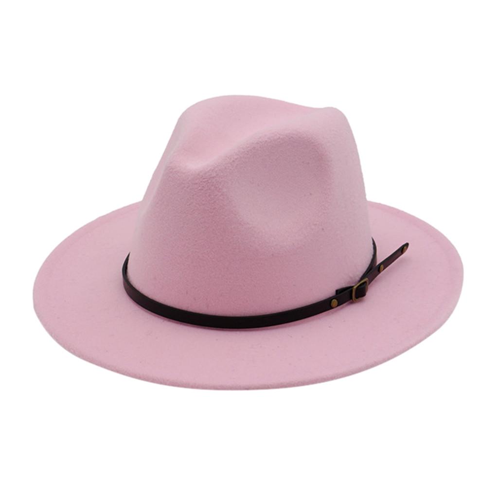 Men & Women Vintage Wide Hat with Belt Buckle  Outbacks Hats