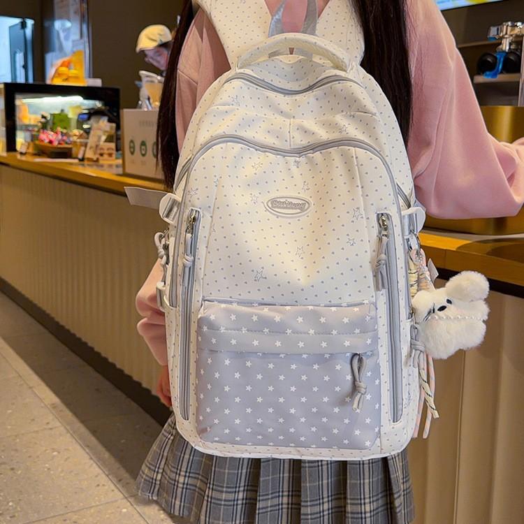 Zaino all'ingrosso stile college giapponese ins zaino piccolo fresco dolce casual studenti delle scuole medie zaino leggero di grande capacità