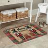 Christmas nutcracker welcome door mat soft non-slip floor mat suitable for room bathroom kitchen home decoration
