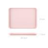 Stable Environmentally Dining Bar Heat-Resistant Trays Flat