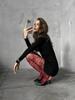 Kuwa Y2K Fashion Gothic Flower Hollow Out Sexy Pantyhose Women Fishnet Burgundy Tights High Elastic Leggings