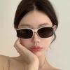 New Vintage Square Sunglasses Women Men Brand Rectangle Sun Glasses Female Oval Eyewear Oculos De Sol for Male Female Eyeglasses