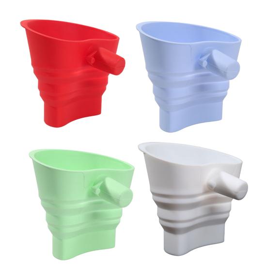 Yousheng Flour Funnel for KitchenAid Mixer Silicone Funnel Attachment for KitchenAid Artisan KSM150 5-Quart Stand Mixer Collapsible Mess-Free Baking