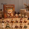 Giochi Festivi Interattivi 2026 Calendario dell'Avvento di Natale per Cani, Set di Ornamenti Acrilici a 24 Giorni con Figure di Cuccioli, Decorazione Piatta 2D da Appendere all'Albero