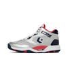 Cons Accelerator Versatile Comfortable Breathable Mid-Top Basketball Shoes Men Sneaker White Silver 33500470