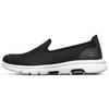 Go Walk 5 Niedrig geschnitten Leicht Atmungsaktiv Zum Hineinschlüpfen Freizeit-Schuhe Damen Sneaker Schwarz 896021-BKW