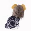 Cute Kitten Headgear Hat Soft Furry Lion Headwear Hat for Dogs/Cat Festival Gift Supplies
