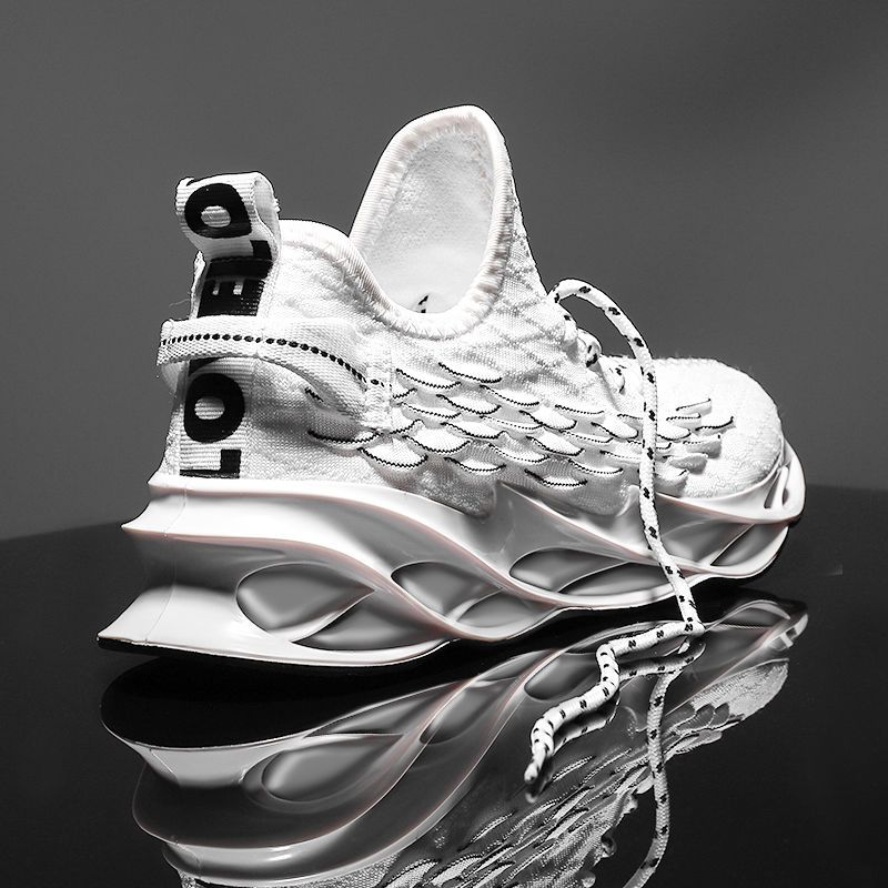 Fashion Cushioned Insole Running Thick Platform Male Sports Shoes Basketball Trends 2025 All Brands Breathable Gym Men's Casual Sneakers