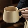 Minimalist Ceramic Coffee Mug Non-slip Bottom Pottery Drinkware Portable Retro Tea Cup  Kitchen